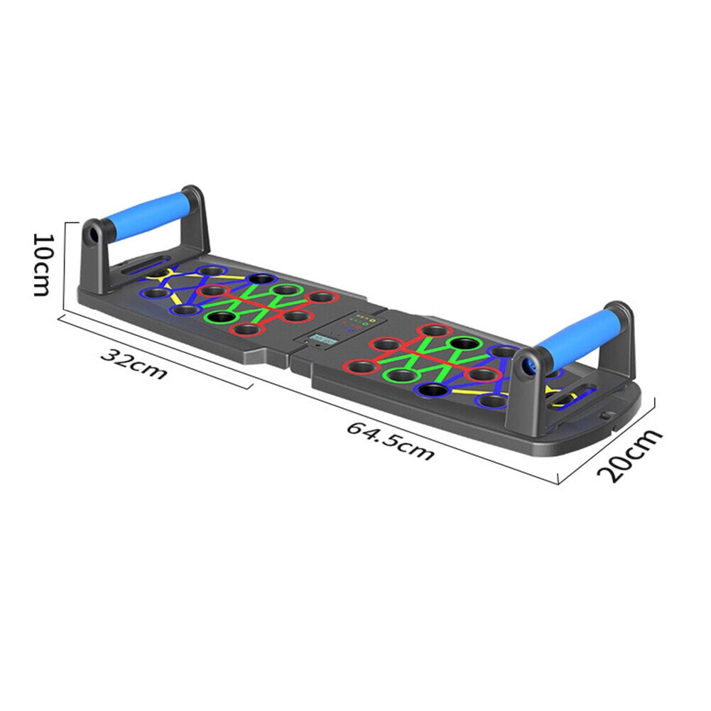 Push up Board, Portable Multi-Function Foldable 10 in 1 Push up Bar