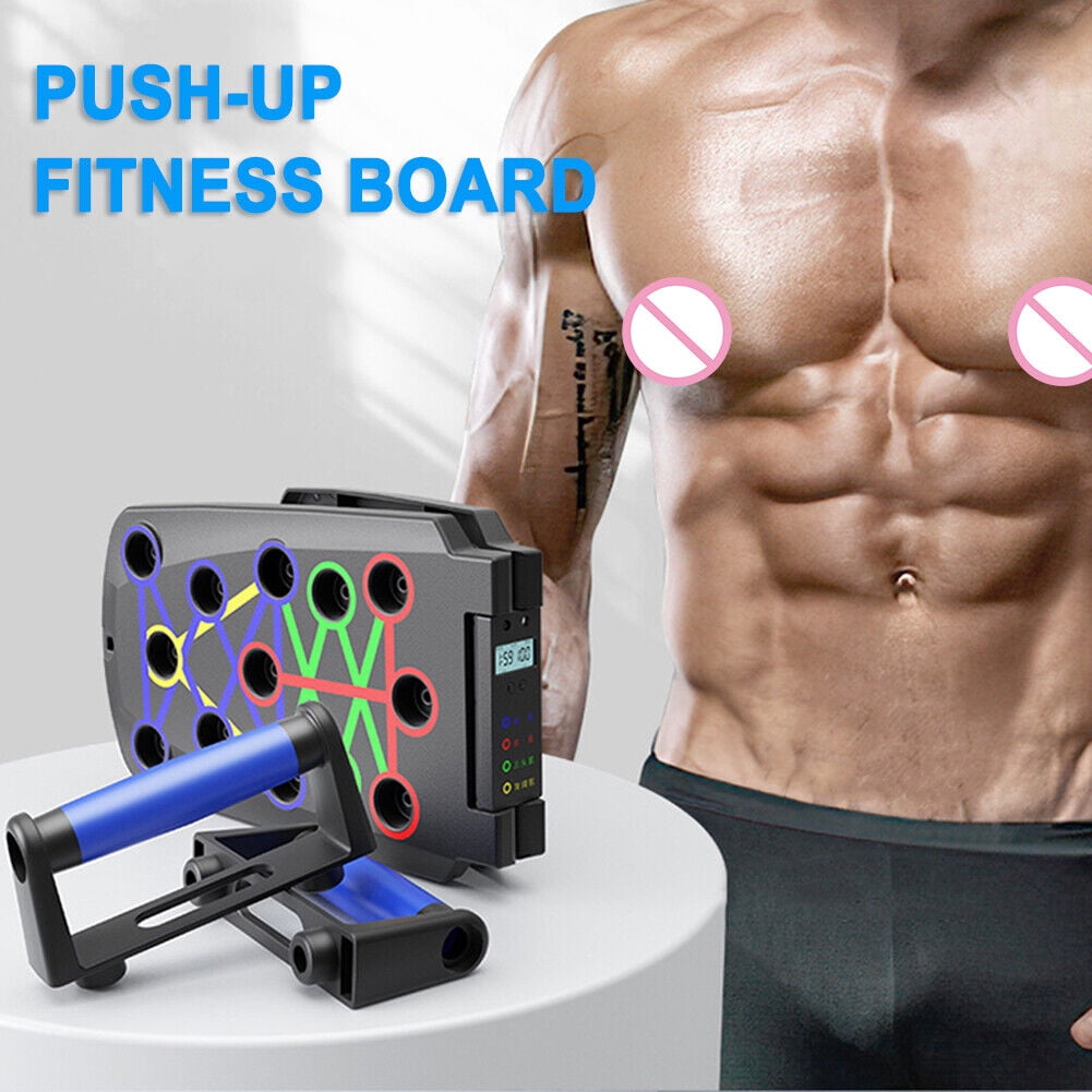 Push up Board, Portable Multi-Function Foldable 10 in 1 Push up Bar